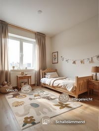 Dječji tepih Hanse Home Adventures - Tepih za igru s motivom safari životinja za dječake i djevojčice, krem boje, 160 x 235 cm 3