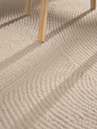 Covor din lână Hanse Home Calmio - tuftat manual, alb natural, stil Hygge Scandinavian Boho, pentru sufragerie, dormitor, dining, hol - 160x230 cm 9