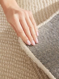 Covor din lână Hanse Home Calmio - tuftat manual, alb natural, stil Hygge Scandinavian Boho, pentru sufragerie, dormitor, dining, hol - 160x230 cm 7
