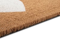 Hanse Home Kokosová rohožka na vnútorné použitie – Čistiaca rohož so vzorom bieleho srdca, protišmyková, do chodby a na terasu – 45x75 cm 7