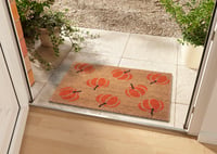 Covoraș de intrare din fibră de cocos Hanse Home pentru Halloween – Preș absorbant, design cu dovleac portocaliu, antiderapant, pentru hol, terasă – 45x75 cm 8