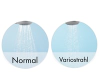 Set de duș hansgrohe Crometta 85 cu furtun de 0,90 m, 2 tipuri de jet, crom 3