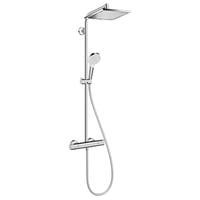 hansgrohe Crometta E 240 sprchový systém s termostatickou batériou, hlavová sprcha (240x240 mm), ručná sprcha, EcoSmart, chróm, 27281000 4