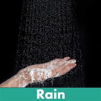 Ručná sprcha hansgrohe Crometta Vario Green, úspora vody 6 l/min, biela/chróm, 26336400 5