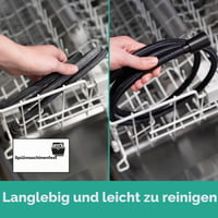 hansgrohe Designflex univerzálna textilná sprchová hadica 1,25 m s ochranou proti skrúteniu, flexibilná sprchová hadica s ochranou proti zalomeniu, vrátane tesniacich krúžkov, brúsený bronz 2