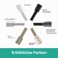 hansgrohe Designflex univerzálna textilná sprchová hadica 1,25 m s ochranou proti skrúteniu, flexibilná sprchová hadica s ochranou proti zalomeniu, vrátane tesniacich krúžkov, brúsený bronz 6