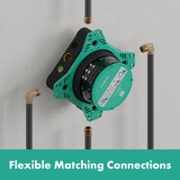 hansgrohe iBox Universal 2 Alaptest - Beépíthető Zuhany, Kád és Termosztát Készletekhez (2023-tól), 01500180 4