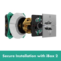 hansgrohe iBox Universal 2 Alaptest - Beépíthető Zuhany, Kád és Termosztát Készletekhez (2023-tól), 01500180 8