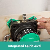 hansgrohe iBox Universal 2 Alaptest - Beépíthető Zuhany, Kád és Termosztát Készletekhez (2023-tól), 01500180 5