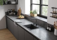 hansgrohe Talis M54 72808340 kuhinjska miješalica s izvlačnim tušem, visina izljeva 270 mm, zakretanje 360°, brušeni crni krom 8