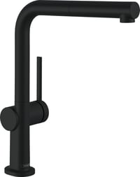 Kuchynská batéria hansgrohe Talis M54 72808670 s vyťahovacou sprškou, výška výtoku 270 mm, otočná, matná čierna 1