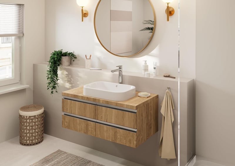 hansgrohe Vernis Blend mosdó csaptelep 190mm kifolyóval, vízspórlós króm