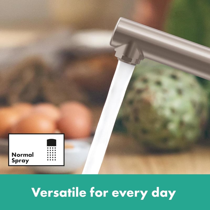 hansgrohe Zesis M33 Konyhai Csaptelep Rozsdamentes Acél 150mm Forgatható Nyitott Bojler