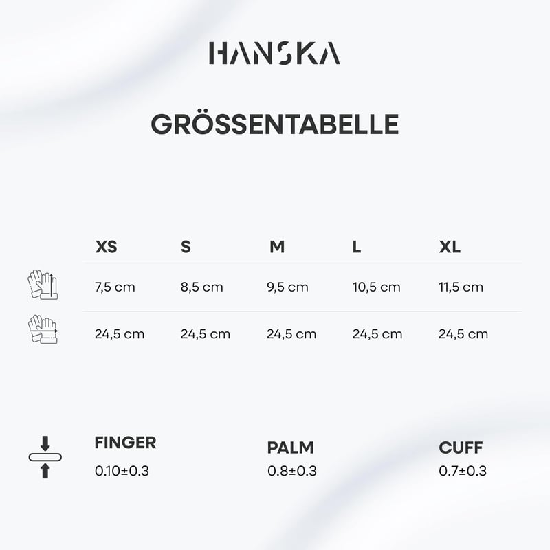HANSKA 100 db fekete nitril eldobható kesztyű XL méret, pudramentesítve