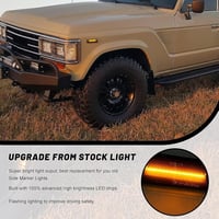 Hanured 6x LED oldalsó irányjelző sárga lámpa Fiat Ducato Peugeot Boxer Citroen 3