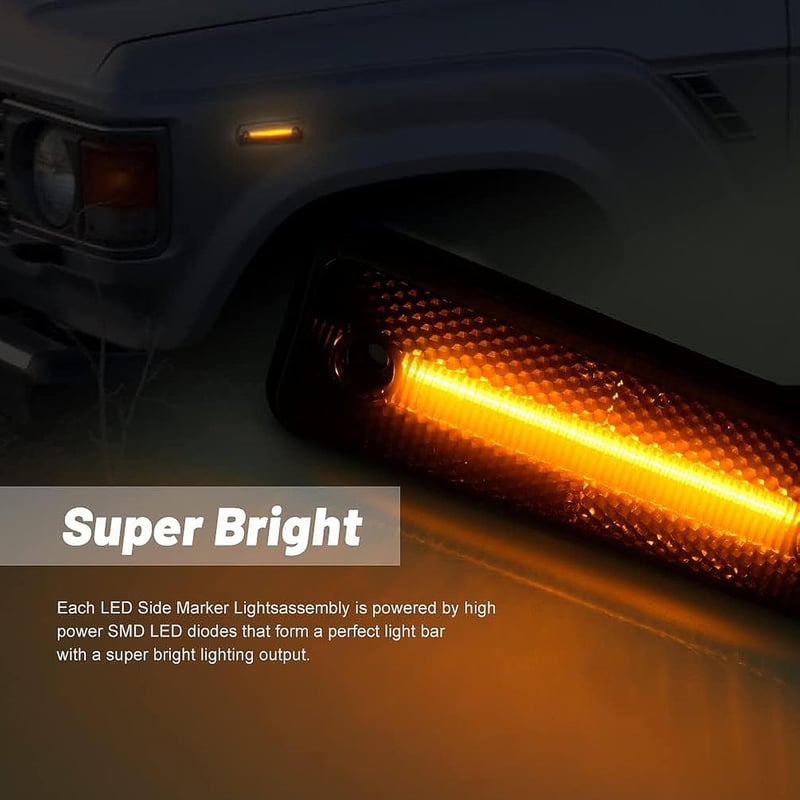 Hanured 6x LED oldalsó irányjelző sárga lámpa Fiat Ducato Peugeot Boxer Citroen