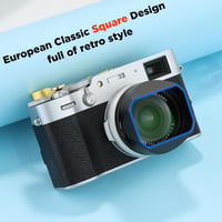 Haoge LH-X54B fém lencsenapellenző 49mm adaptergyűrűvel Fujifilm X100VI/X100V fekete 4