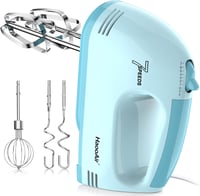Haooair Elektromos Kézi Mixer 7 Fokozat Kompakt Habverő Mosogatógépben Mosható 1