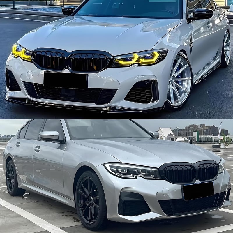 Haoyijiahui BMW 3 Series G20 G21 fekete vesefém rács 2019-2021