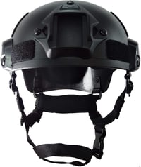 haoYK Mich 2001 taktikai sisak NVG tartóval és oldalsínnel airsoft paintball 2