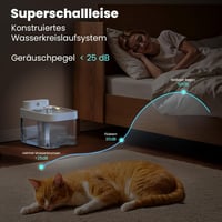 HAPAW 3L Macskaitatató App Vezérléssel, Automata Vízadagoló Filtermentesen 5
