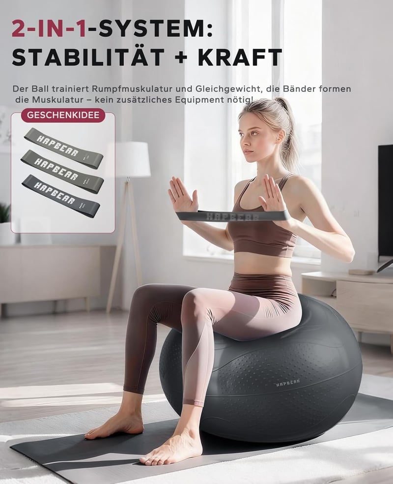 HAPBEAR PVC Gimnasztikai Labda