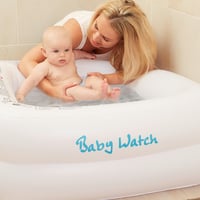 Detský nafukovací bazén Happy People Fisher-Price Babywatch, biely, 85 x 33 x 85 cm, 80 litrov 2