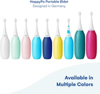 HappyPo Easy-Bidet 2.0 mobil bidé utazótáskával, intim zuhany, WC papír spórolás 7