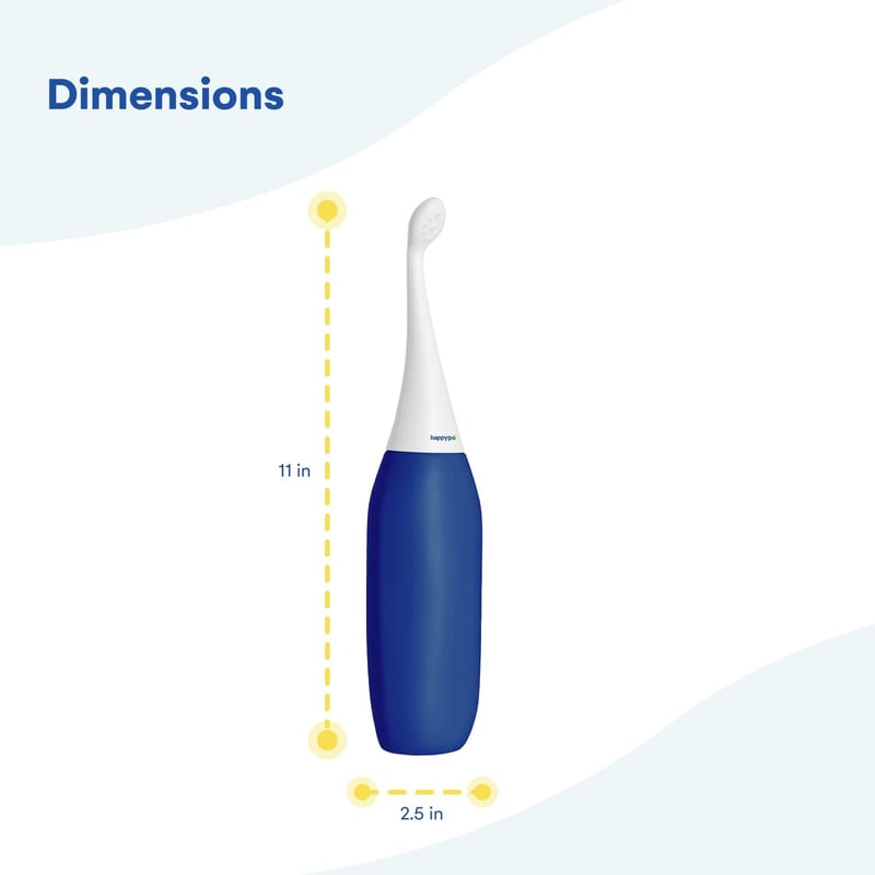 HappyPo Easy-Bidet 2.0 mobil bidé utazótáskával, intim zuhany, WC papír spórolás