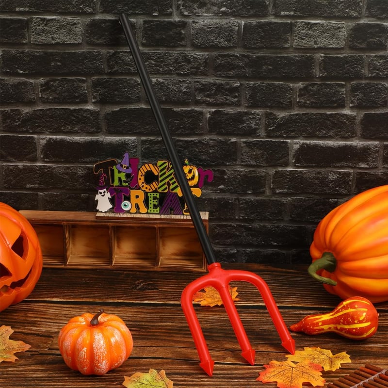Happyyami Halloween Ördög Háromágú Villás Jelmez Kiegészítés Gyerekeknek
