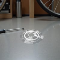 Happyyami kryt na špice zadného kolesa bicykla - priehľadný 6