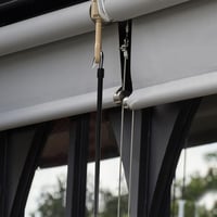 Happyyami Napellenző Hajtókar Kézi Forgatókar Teraszhoz és Lakóautóhoz 8