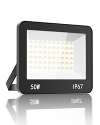 HAPYLUMI LED vanjski reflektor 50W 5000 lumena hladno bijelo svjetlo 6500K vanjska reflektorska svjetiljka vodootporni vrtni reflektor 1