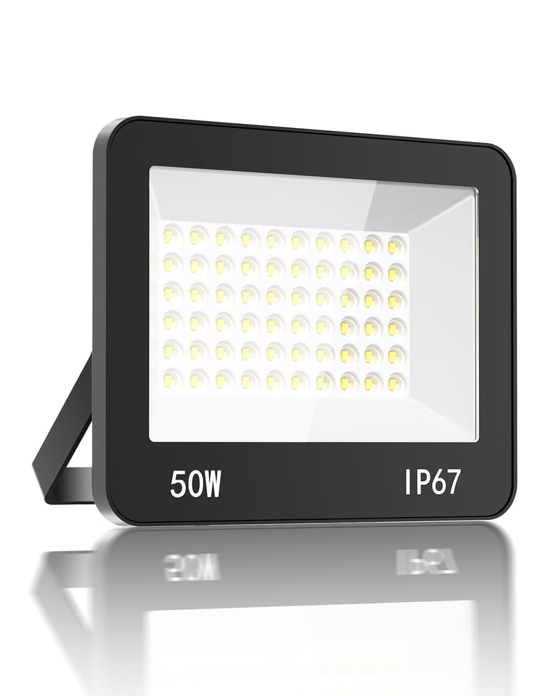HAPYLUMI LED vanjski reflektor 50W 5000 lumena hladno bijelo svjetlo 6500K vanjska reflektorska svjetiljka vodootporni vrtni reflektor