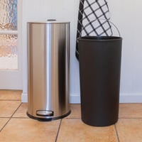 Harbour Housewares 30L Rozsdamentes Acél Pedálos Szemetes Kuka Konyhai Hulladékgyűjtő Szatén Brushed Kivitel 7