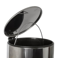 Harbour Housewares 30L Rozsdamentes Acél Pedálos Szemetes Kuka Konyhai Hulladékgyűjtő Szatén Brushed Kivitel 4