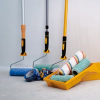 Mâner telescopic pentru trafalet Hardy Working Tools 110-200 cm, tijă prelungitoare telescopică din aluminiu pentru zugrăvit 3
