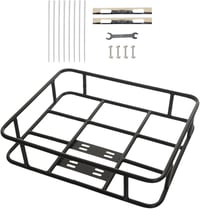 Harilla Kerékpár Kosár Elöl-Hátul, Erősített Szélekkel, 48x38 cm, E-Bike Kiegészítő - Style C 5