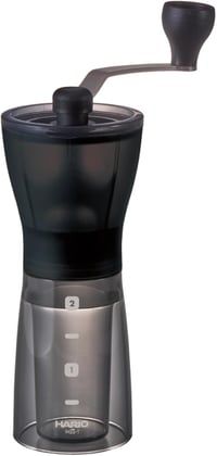 Hario Mini Mill Slim Plus kézi kávédaráló - átlátszó fekete - 24 g 1