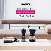 Hario Mini Mill Slim Plus kézi kávédaráló - átlátszó fekete - 24 g 7