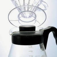 Carafă pentru cafea din sticlă termorezistentă Hario V60 VCS-02B 700 ml - server din sticlă transparentă, 1 buc. 4