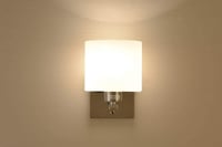 HARPER LIVING Beltéri Fali Lámpa E14 Kapcsolóval - Ovális Üvegbúrás Vintage Olvasólámpa Króm Kivitelben Fürdőszobába, Hálóba, Nappaliba 8