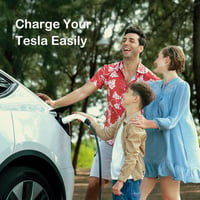 HASA zone 3 Pin Kék CEE Tesla Adapter - Hordozható Töltőkábel Gen 2 Mobile Chargerhez, 32A/240V, Model 3/S/X/Y Kompatibilis, Túlfeszültség V 5