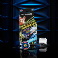 Hasbro Beyblade X X-Over Project Dranzer Spiral 3-80T štartovacia súprava s projektilom a odpaľovačom 5