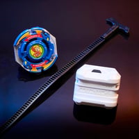 Hasbro Beyblade X X-Over Project Dranzer Spiral 3-80T štartovacia súprava s projektilom a odpaľovačom 3