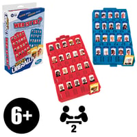 Hasbro Gaming Kto je to? Spoločenská hra pre 2 hráčov – Kompaktná cestovná hádacia hra pre deti aj dospelých od 6 rokov, tip na darček 2