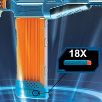 Hasbro NERF Elite 2 Turbine CS-18 Motoros Játékfegyver - 36 Lövedékkel, 18 Töltényes Tárral, Bővíthető, 8+ Éves Gyerekeknek 4