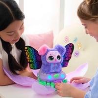 Interaktívna hračka Hatchimals Bloomables Puppyfly s prekvapením, dvojitou premenou a viac ako 100 zvukmi a reakciami, od 4 rokov 2