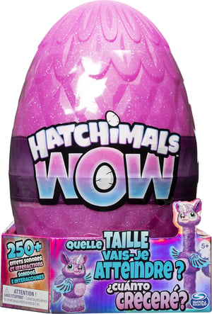 Hatchimals Wow interaktivna figura - može se iznova izlijegati