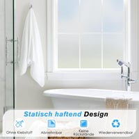 Haton Ablakfólia Mattított Privát Üveghatás 60x200cm Öntapadós 3